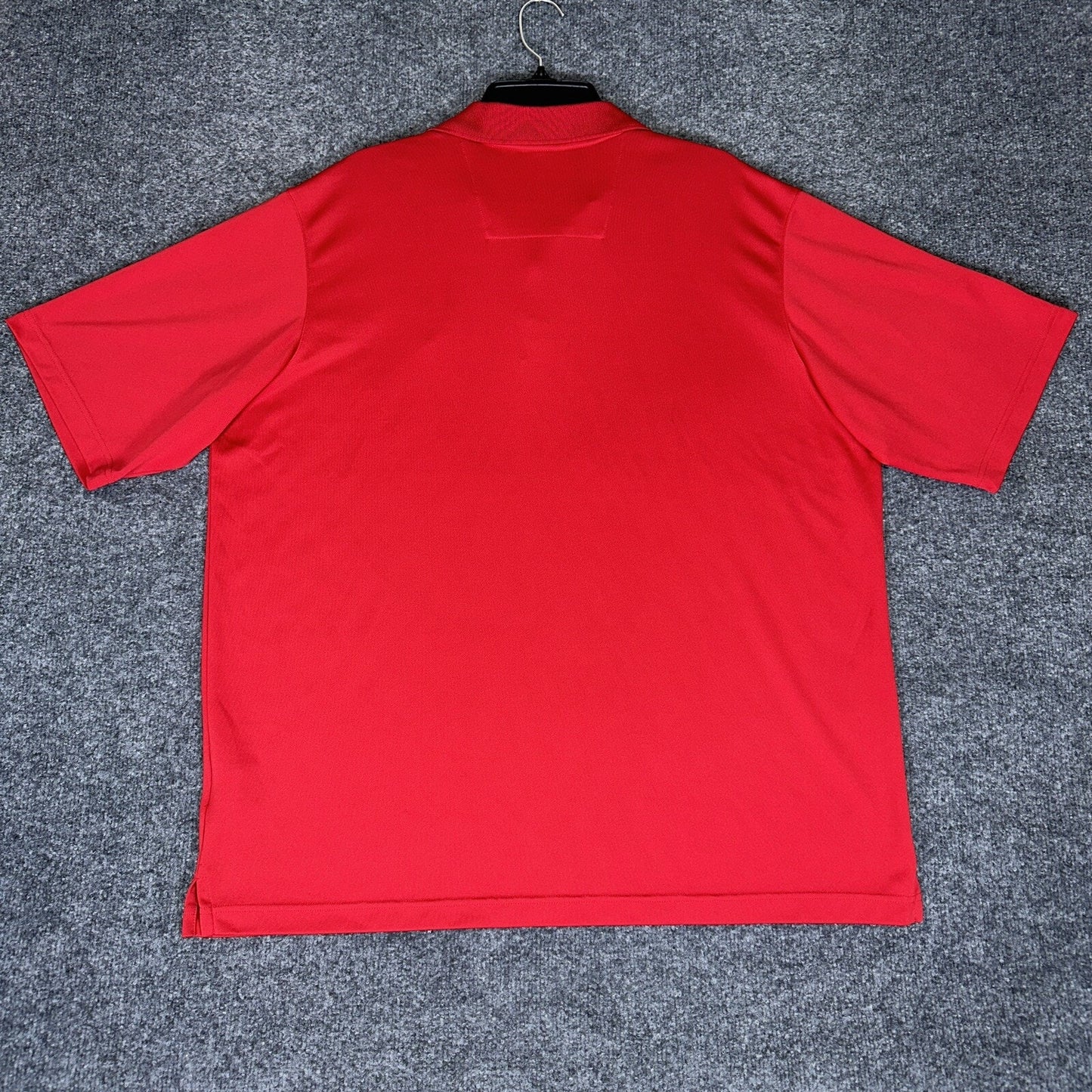 Chicago Blackhawks Antigua Polo Shirt Mens XL Red Solid Short Sleeve NHL Hockey
