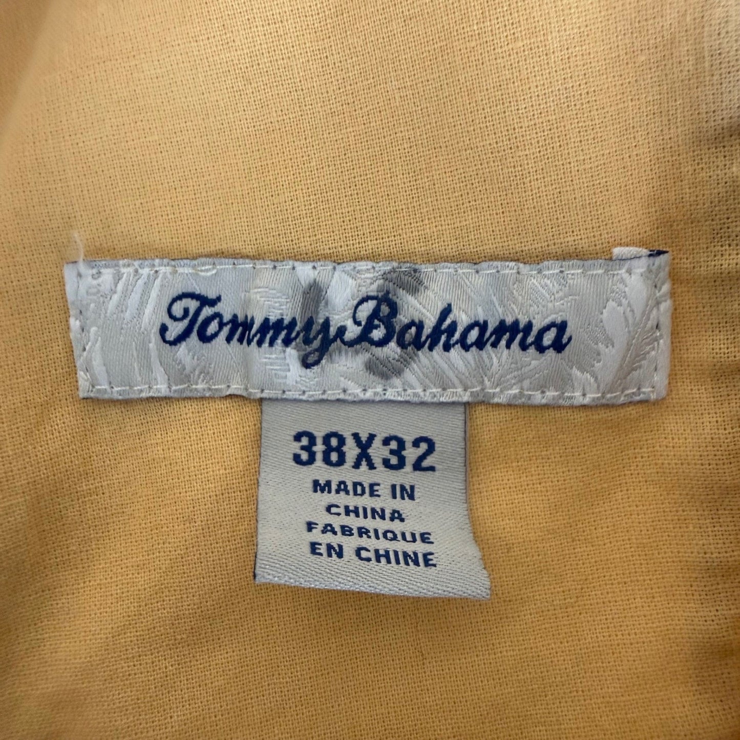 Tommy Bahama Dress Pants Mens 38x32 Beige Silk Blend Soft Casual Comfortable