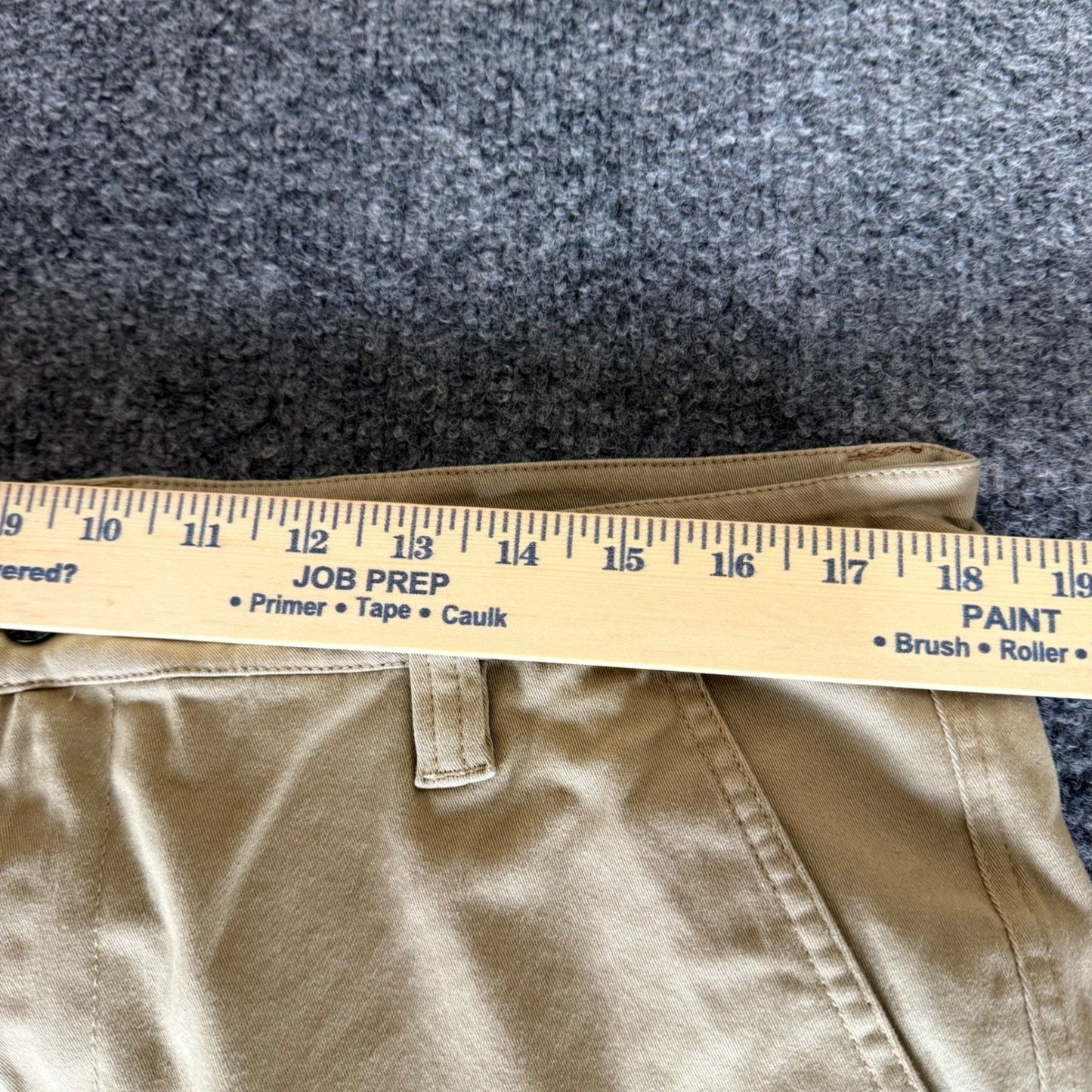Kavu Shorts Mens 34 (Fits 36) Beige Chino Casual Cotton Outdoor Hiking Travel