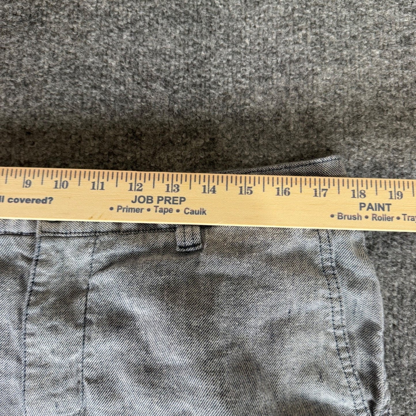 Tommy Bahama Mens Shorts 35 Blue Linen Blend Casual Summer Flat Front Beach