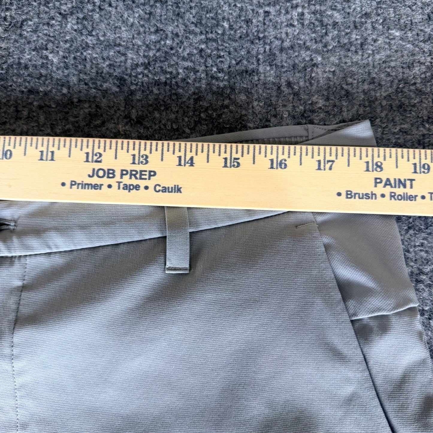 Lululemon Commission Golf Shorts Mens 36 Gray Athletic Performance Activewear