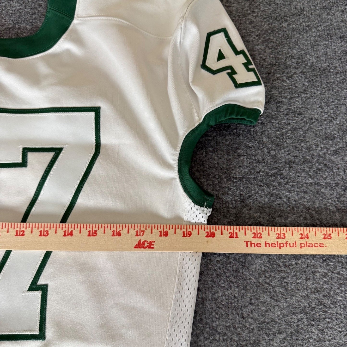 Nike Horizon Huskies Football Jersey White Mens Large High School Scottsdale AZ