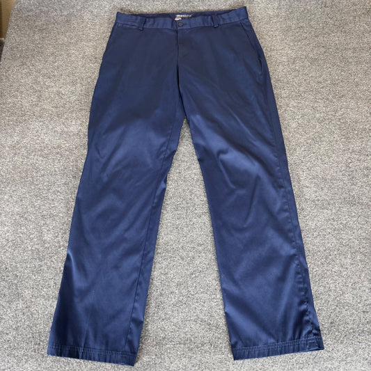 Nike Golf Dri-FIT Pants Mens 34x32 Blue Performance Stretch Athletic Lightweight