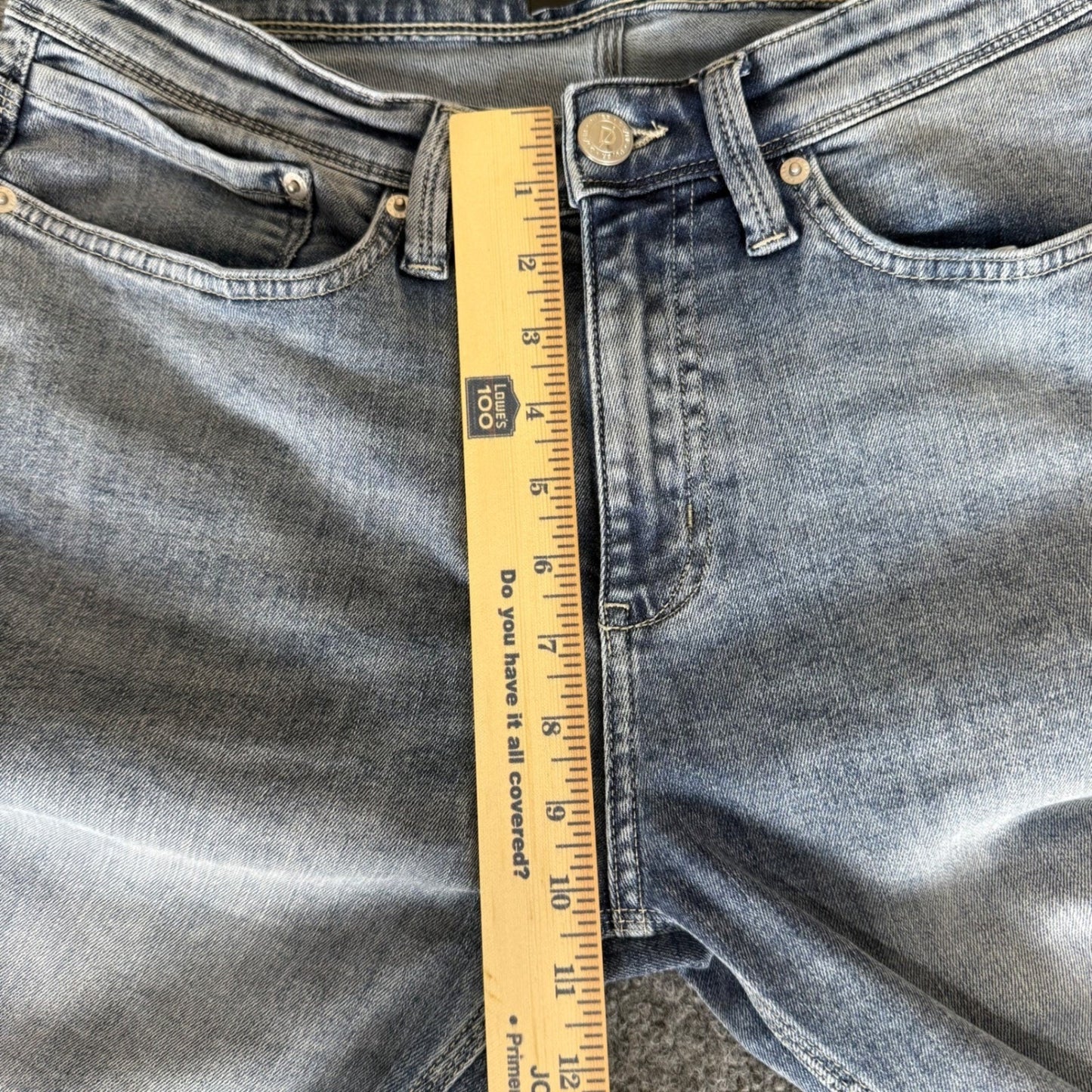 DUER L2X Slim Fit Jeans Mens 32x30 Light Wash Denim Stretch Casual Comfort DU/ER