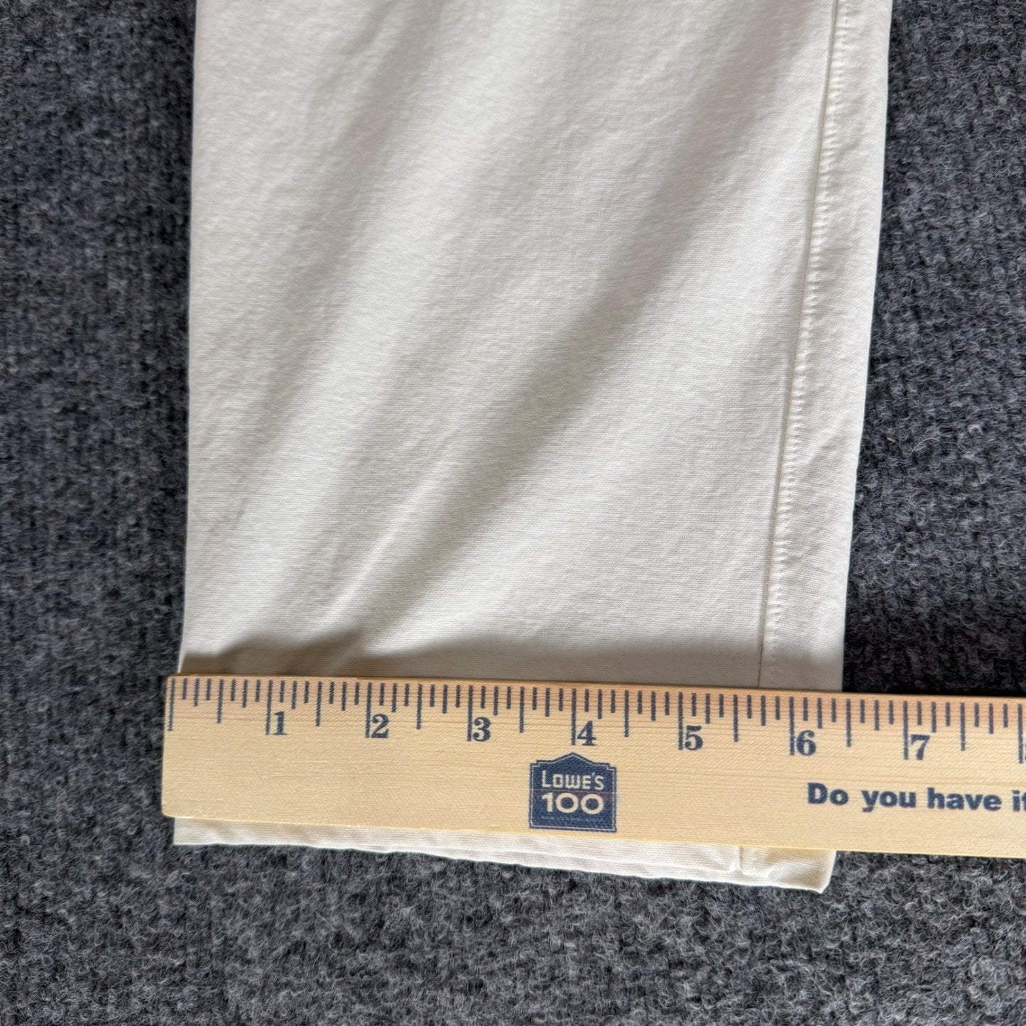 Lululemon ABC Pant Slim Fit Mens 34x30 Beige Chino Stretch Casual Golf Office