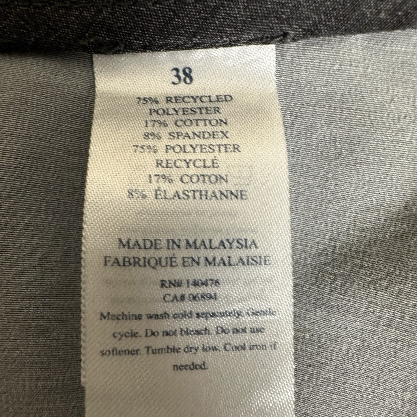 Faherty All Day Shorts Mens 38 (40) Grey Chino Drawstring Casual 9" Golf Adult
