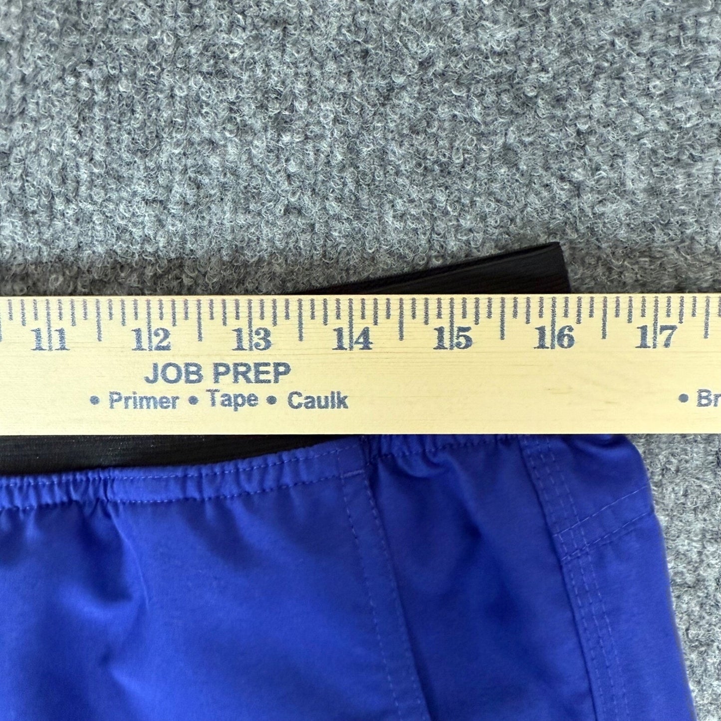 prAna Mojo Shorts Mens Large 32x9 Blue Athletic Swim Quick Dry UPF 50+ Linerless