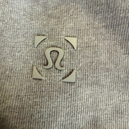 Lululemon Shirt Men Medium Purple Short Sleeve Casual Performance Athleisure Top