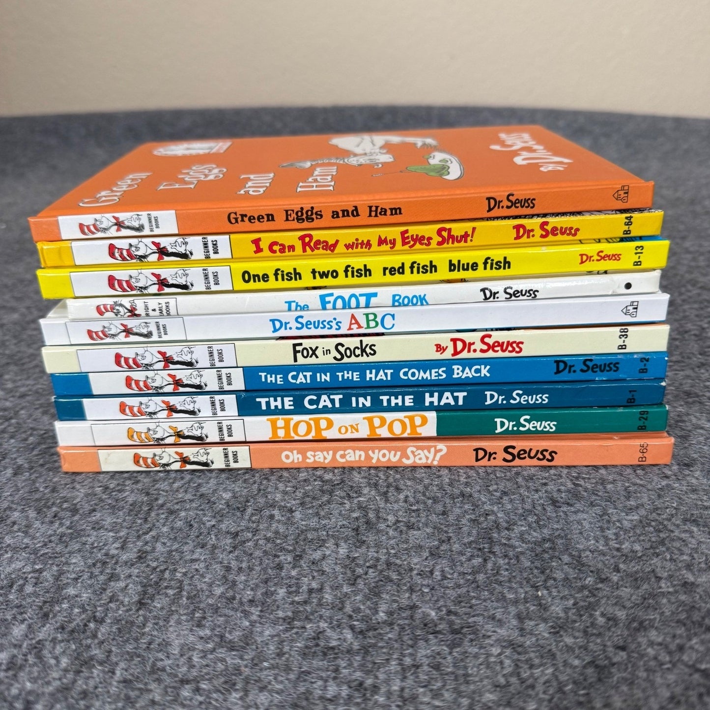 Dr Seuss Books Lot 10 Children Kids Beginner Reading Early Learning Collection