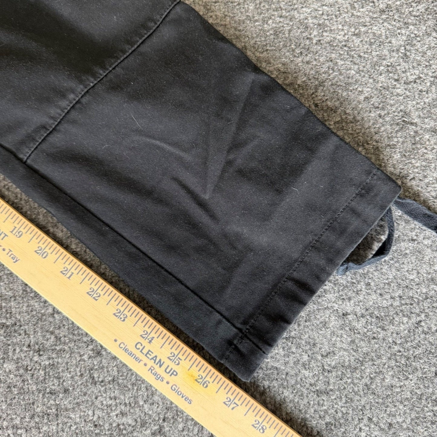 Empyre Relax Cargo Pants Mens Size 30 (Fits 33x27) Black Utility Streetwear