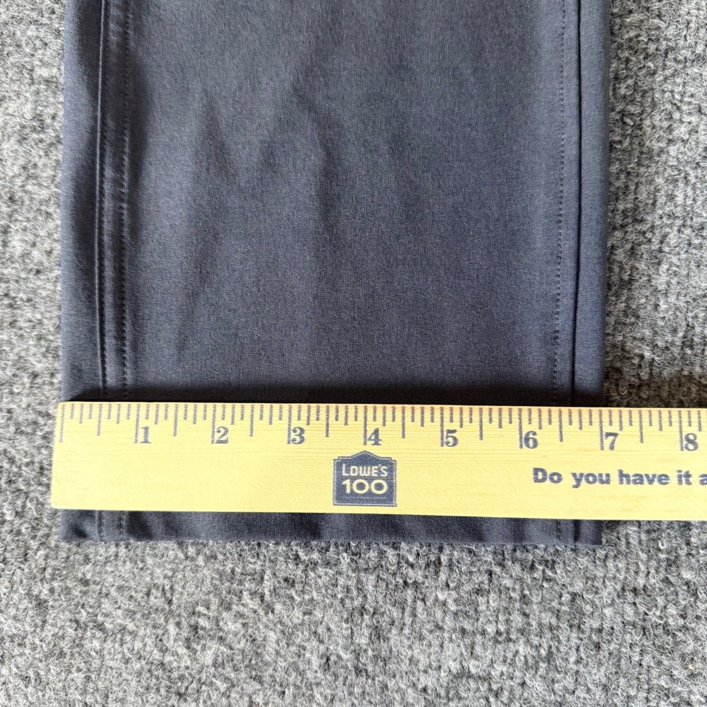 Bluffworks Envoy Pant Mens 29x27.5 Gray Lightweight Casual Work Performance