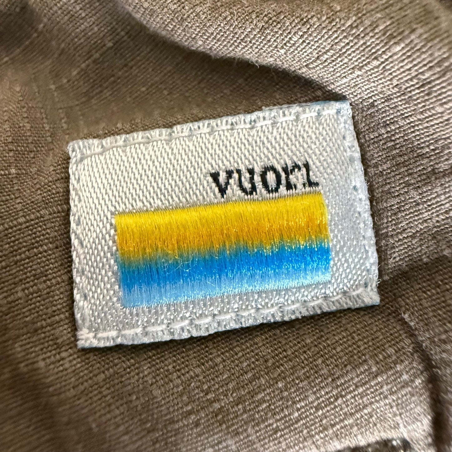 Vuori Ripstop Shorts Mens Small Tan V370 Durable Stretch Outdoor Hiking Casual