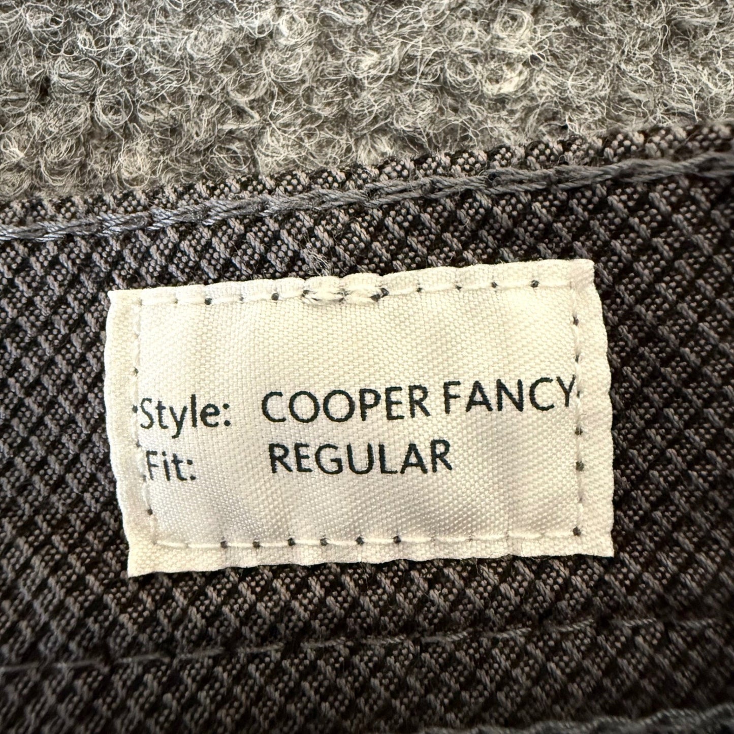 BRAX Cooper Chino Pants Mens 32x34 (32x32) Gray Casual Slim Fit Dress Trousers