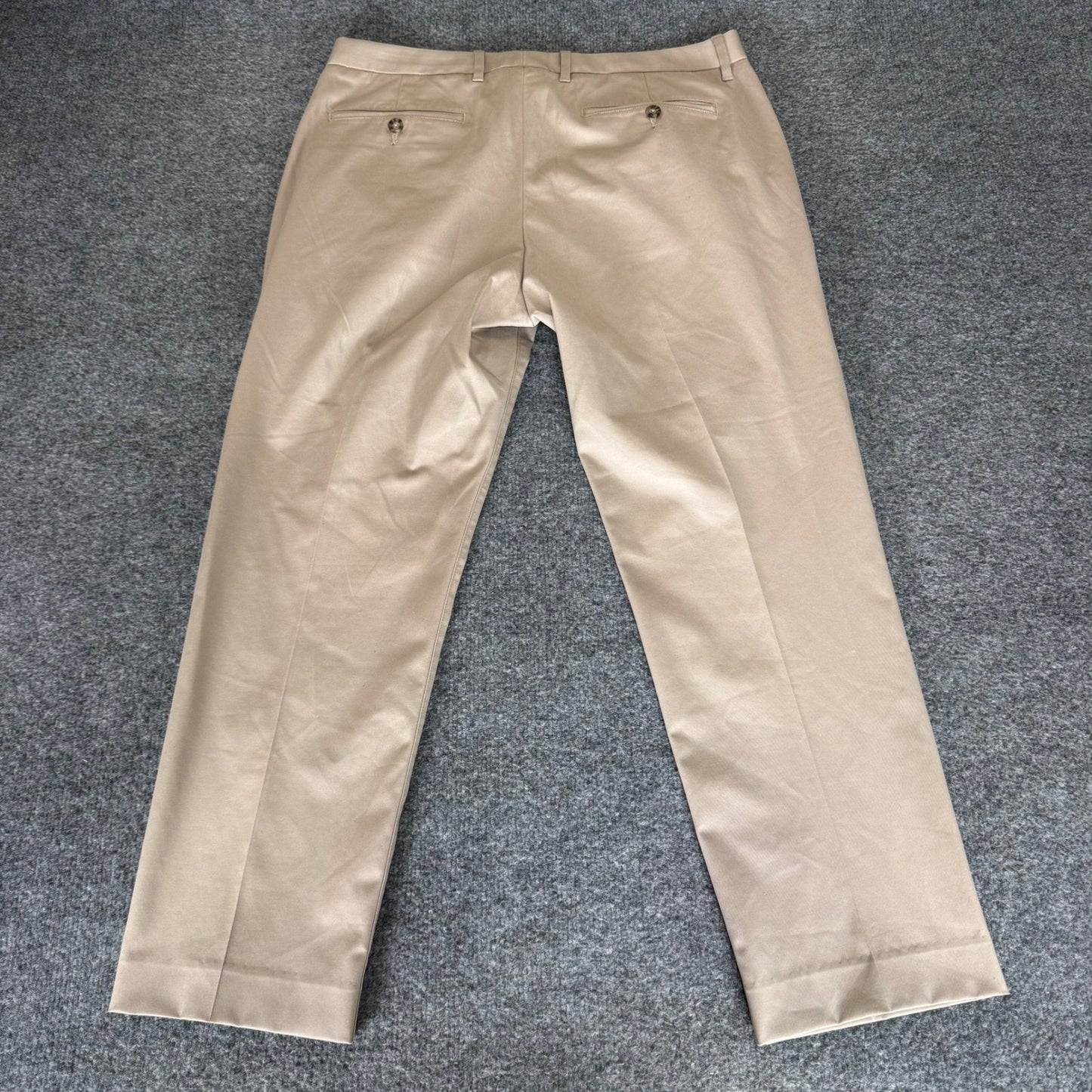 Bonobos Wednesday Pants Mens 34x27 Slim Fit Beige Chino Stretch Casual Office