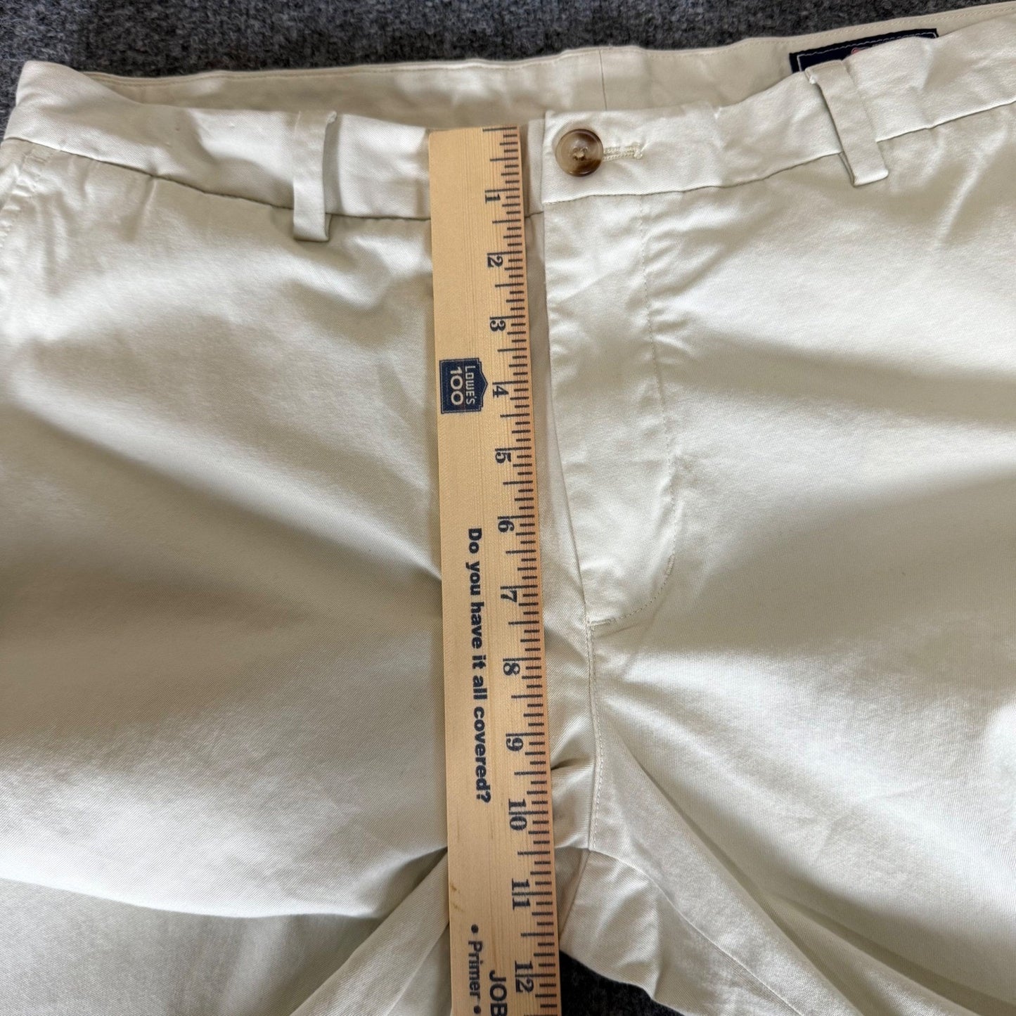 Vineyard Vines Breaker Pant Mens 35x30 Khaki Beige Cotton Blend Casual Chino