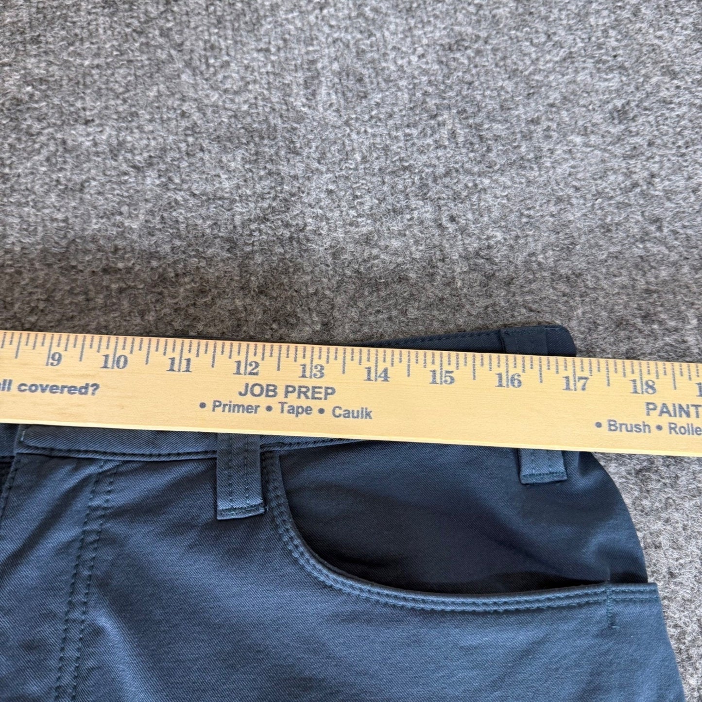 Swrve Regular Trim Fit Trousers Mens 34x32 Water Resistant 4-Way Stretch Pants