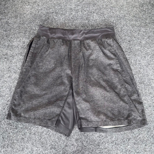 Lululemon T.H.E. Short Mens Large Gray Unlined Athletic Gym Training Performance