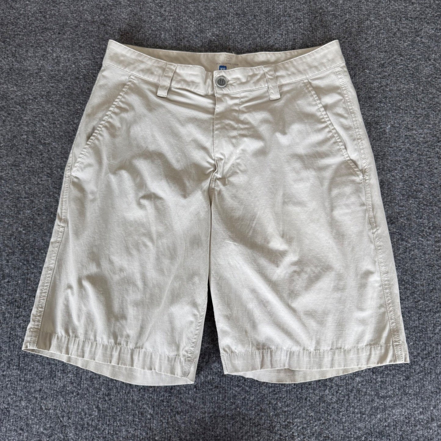 Southern Tide Shorts Mens 30 Beige Casual Flat Front Chino Cotton Golf
