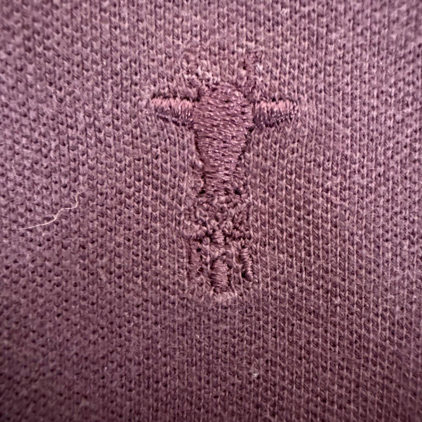 American Tall Mens Large LT Purple Polo Shirt Short Sleeve Casual Classic Cotton