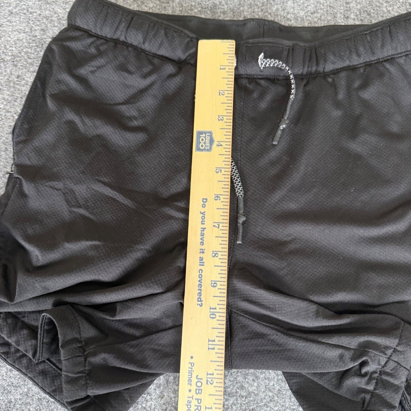 Born Tough Mens Airpro Running Shorts Black Small Liner Gym Workout Training