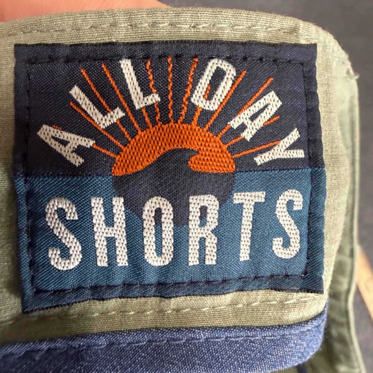 Faherty All Day Shorts Mens 30 Green Stretch Drawstring Coastal Beachwear Casual