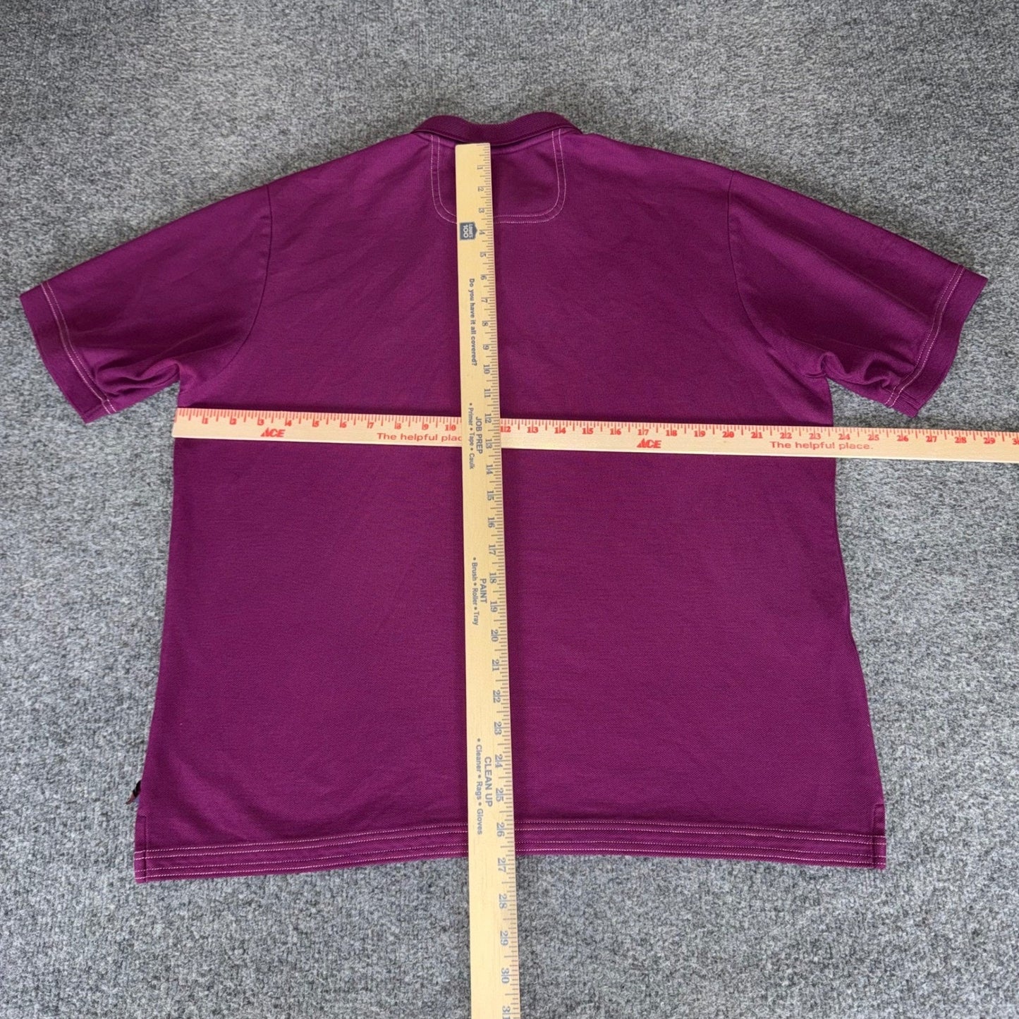 Tommy Bahama Islandzone Polo Shirt Mens Large Purple Supima Cotton Golf Casual