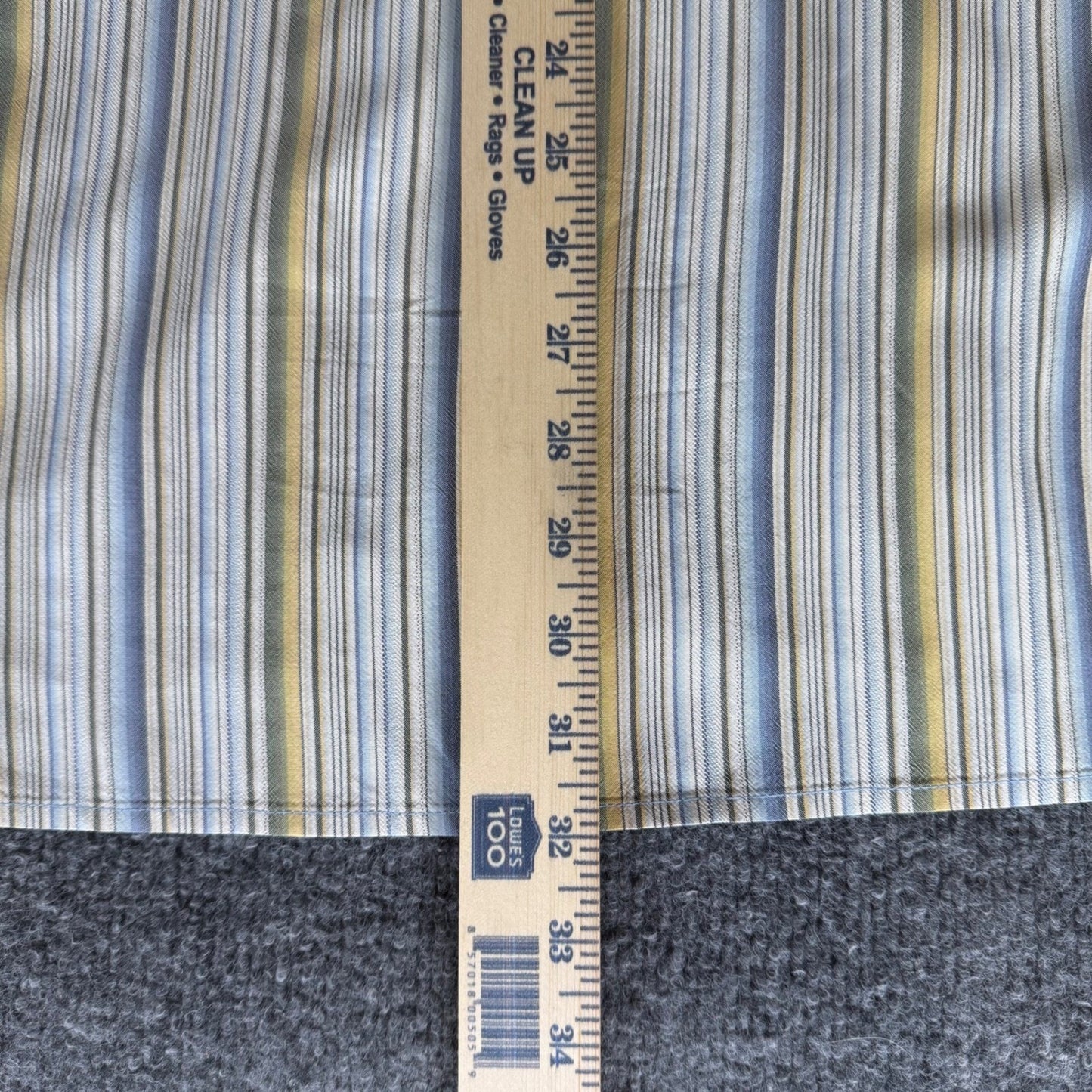 Tommy Bahama Shirt Mens 2XL Multicolor Button Up Striped Long Sleeve Casual Top