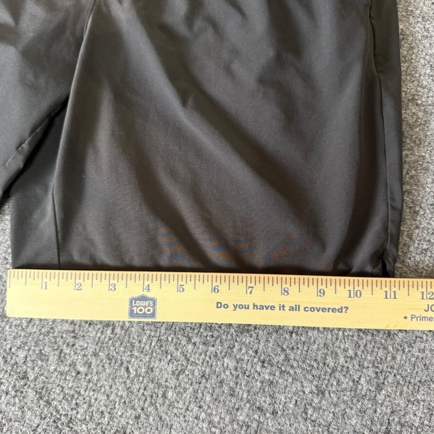 REI Co-op Running Shorts Mens Small Black Lined Lightweight Zip Pockets Athletic