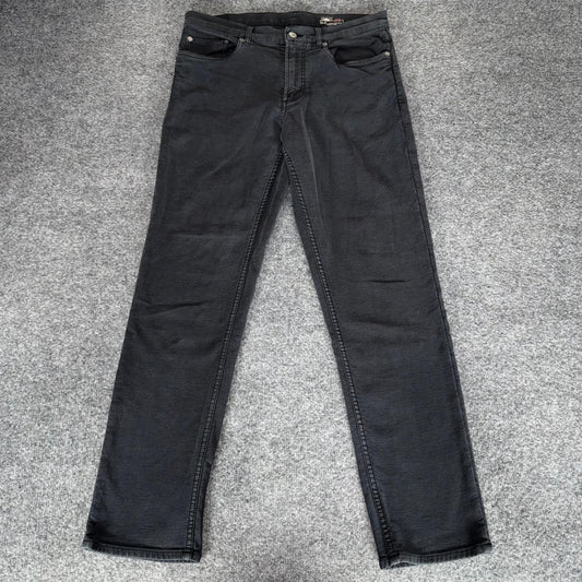 Faherty Brand Stretch Terry 5-Pocket Pant Onyx Black Mens 31x29 Denim Comfort