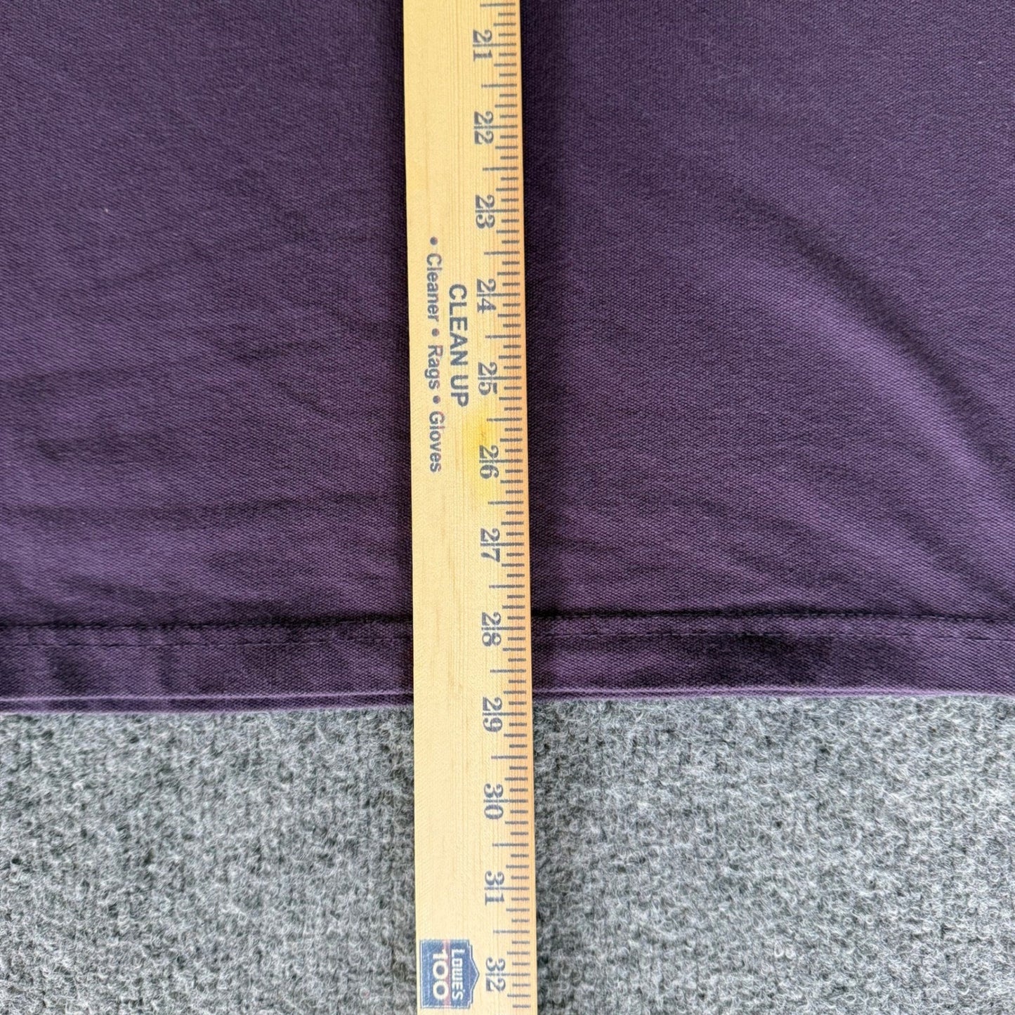American Tall Mens Large LT Purple Polo Shirt Short Sleeve Casual Classic Cotton