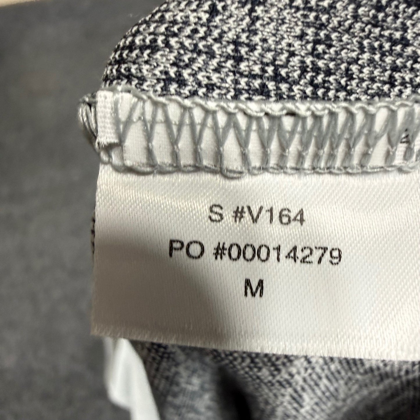 Vuori Ace Polo Shirt Mens M Gray Short Sleeve Stretch Casual Athletic Golf V164