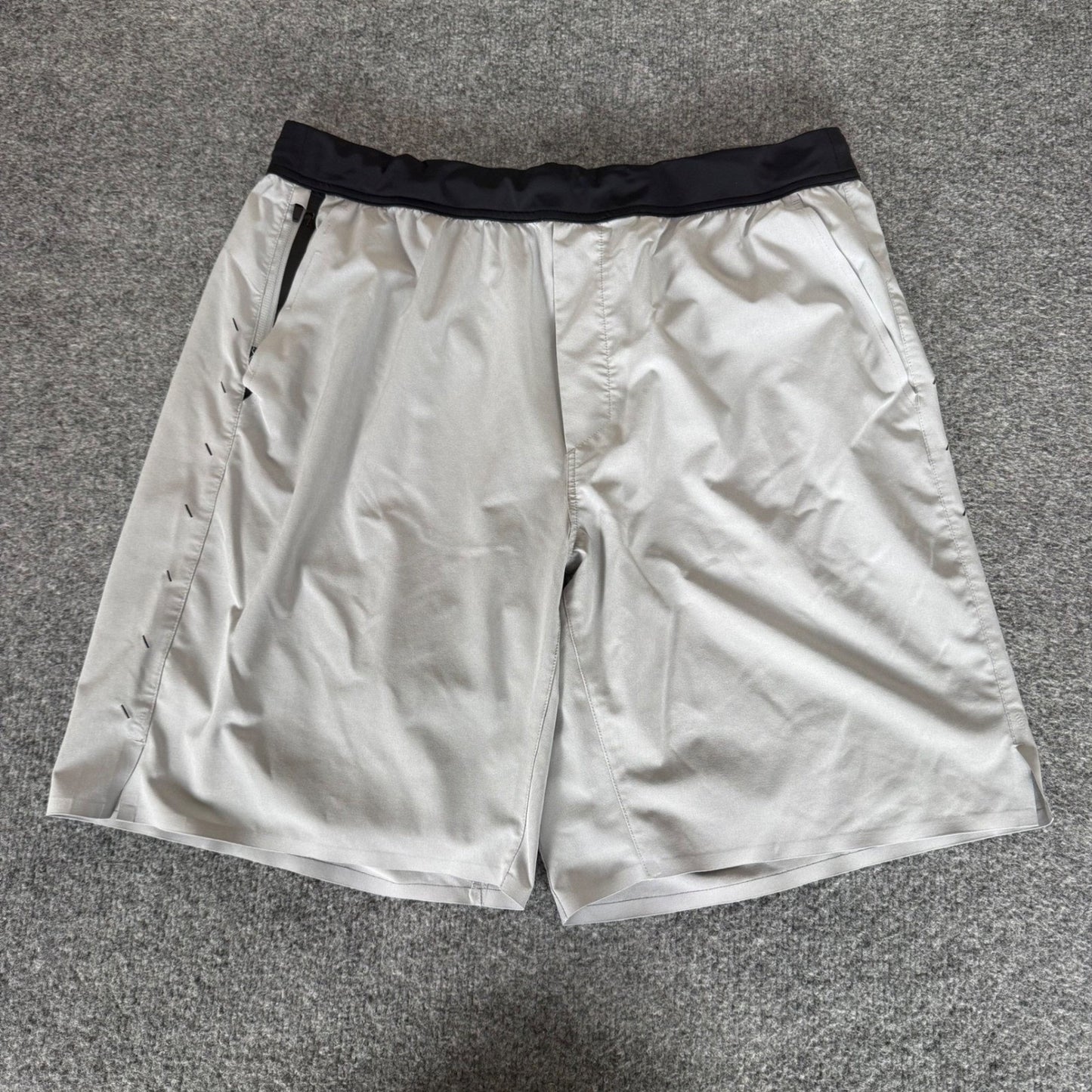 Ten Thousand Interval Short Mens XXL Grey Training Gym Workout Athletic Unlined