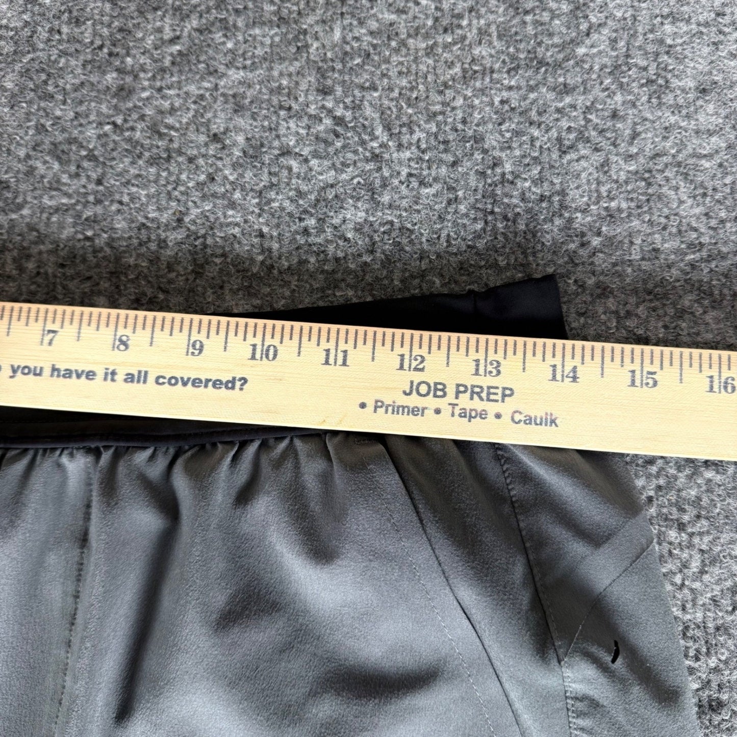 Ten Thousand Mens Interval Shorts Small Gray Athletic Workout Gym Training