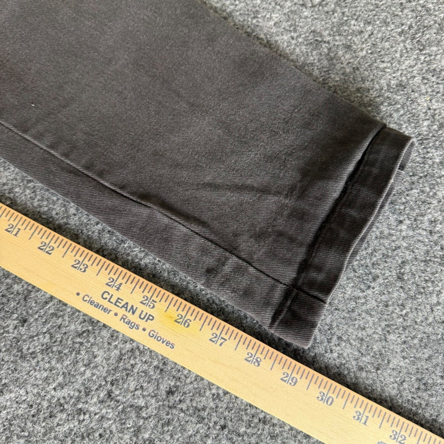 Alex Crane Jeans Mens 32x29 Gray Button Fly Sustainable Minimalist Casual Denim