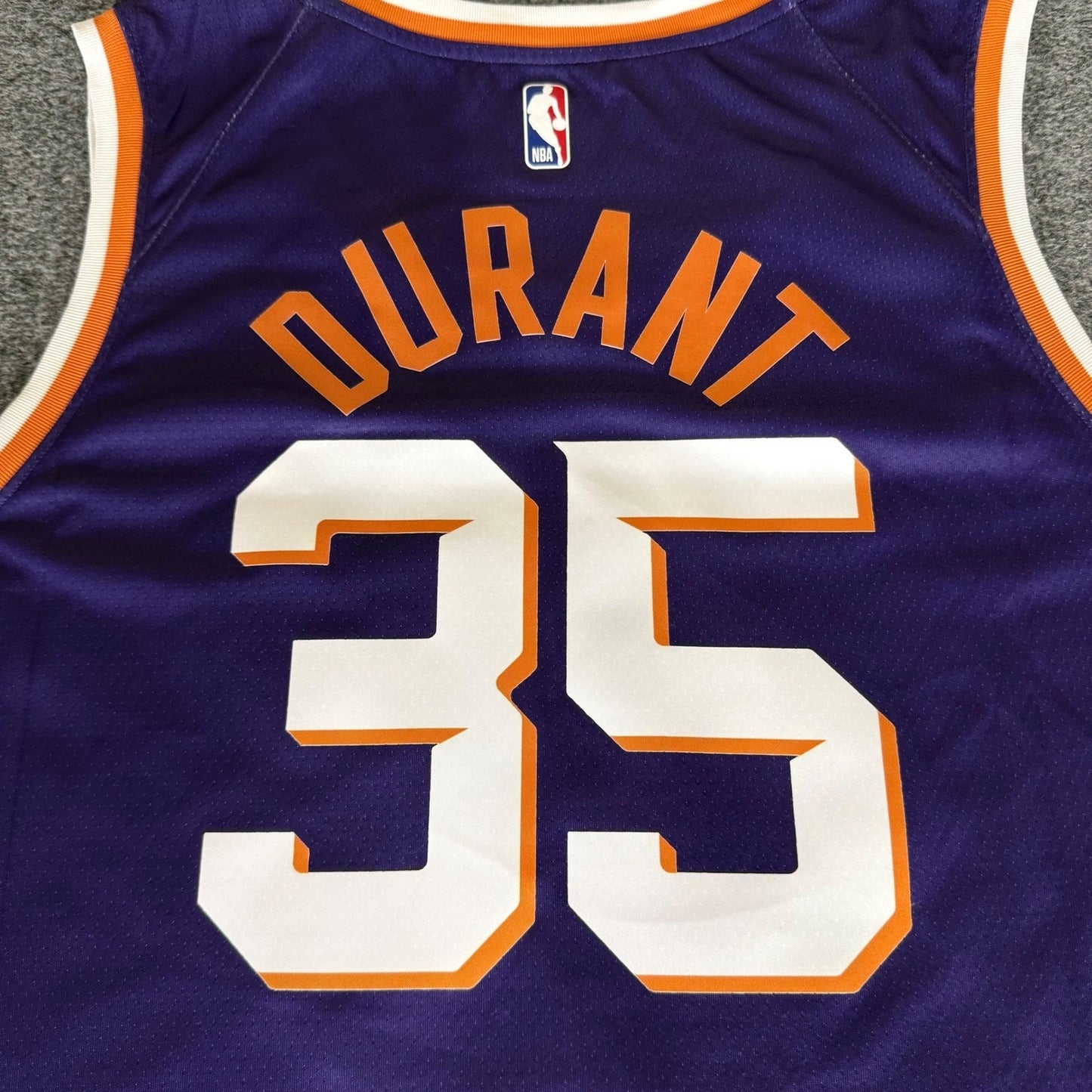 Nike NBA Phoenix Suns Kevin Durant Jersey Mens 3XL Purple Dri-Fit Basketball
