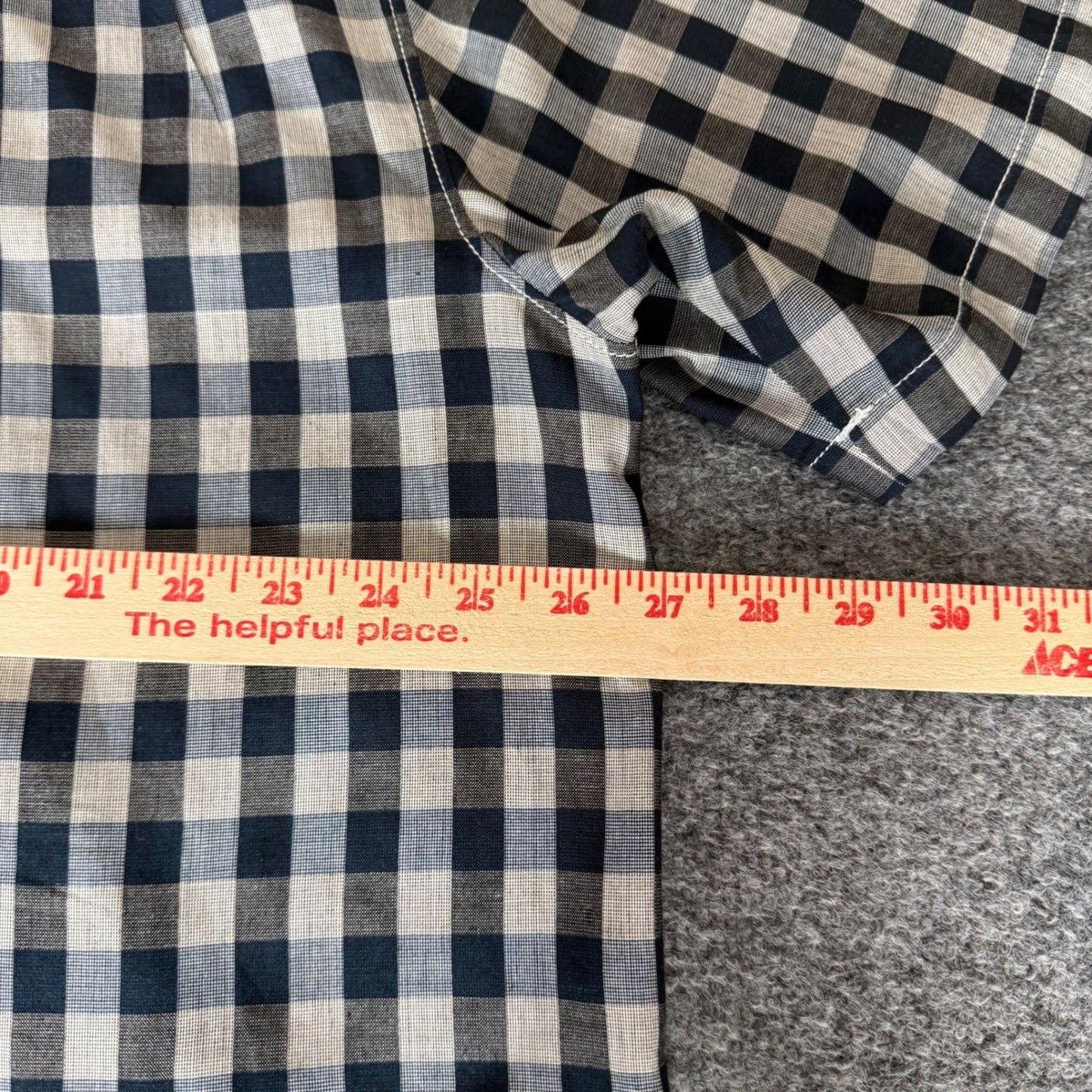 Tommy Bahama Shirt Mens XL Silk Gingham Button Up Short Sleeve Summer Resort Top