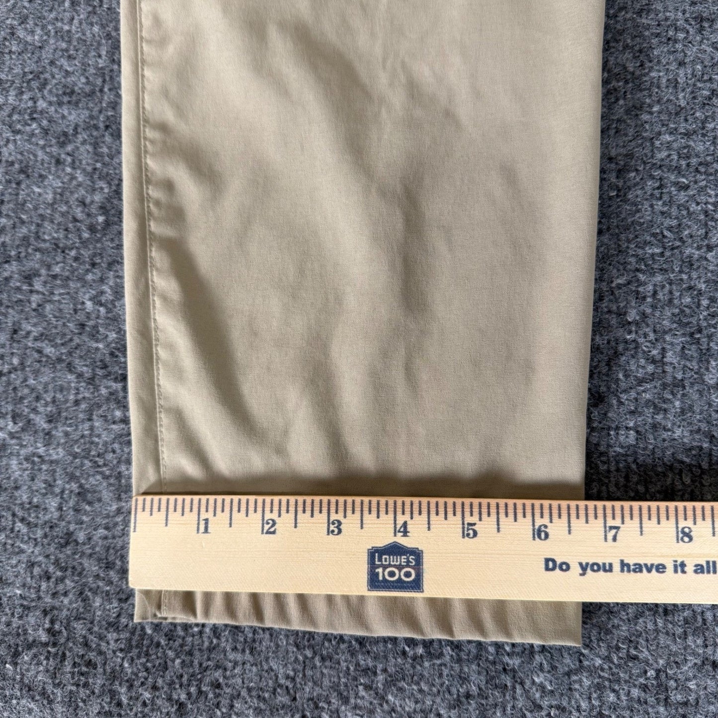 Eddie Bauer Horizon Straight Ankle Pant Womens Size 12 Beige Stretch Outdoor