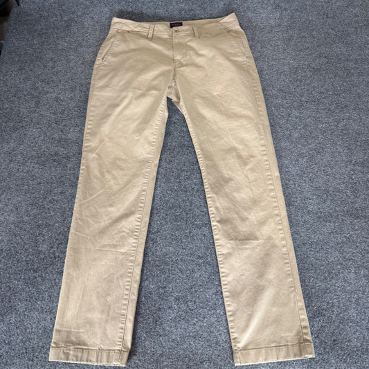 UNTUCKit Chino Pant Mens 32x32 (33x31) Beige Straight Fit Casual Everyday Office