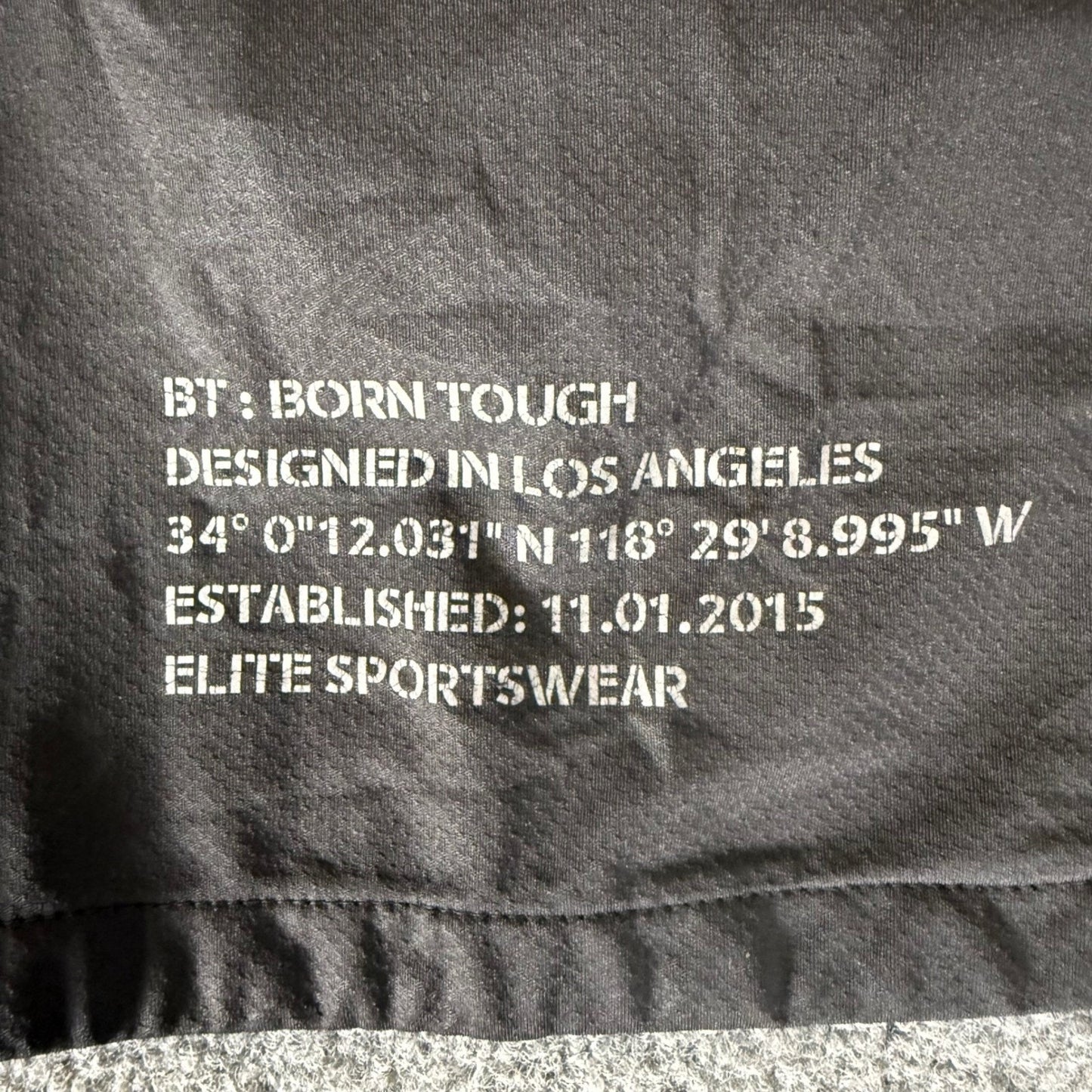 Born Tough Mens Airpro Running Shorts Black Small Liner Gym Workout Training