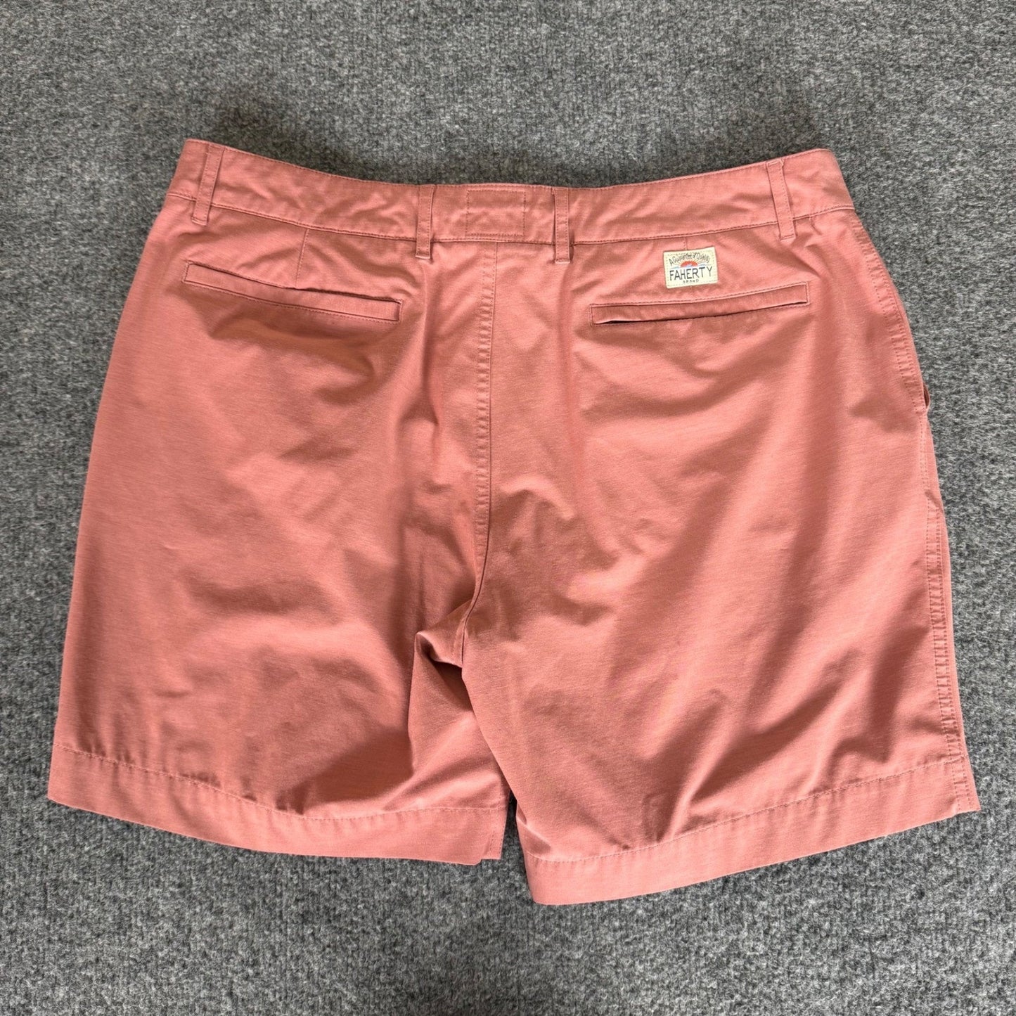 Faherty Brand All Day Shorts Mens 35 (36) Stretch Casual Beach Surf Swim Hybrid