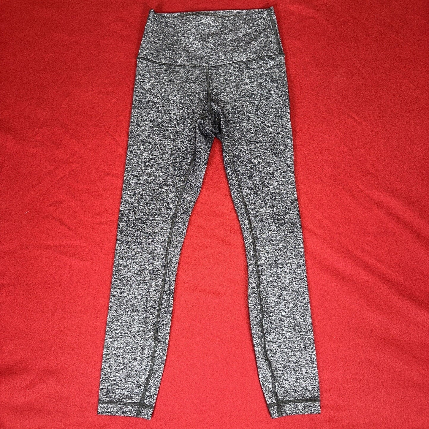 Lululemon Leggings Womens 4 Grey 22x24 Slim Athlesiure Gym Yoga Pants Adult