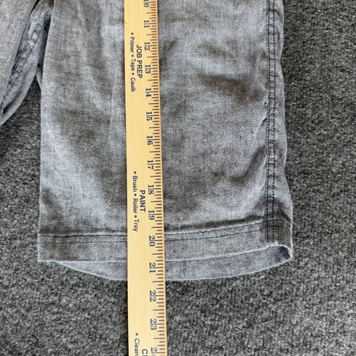 Tommy Bahama Mens Shorts 35 Blue Linen Blend Casual Summer Flat Front Beach