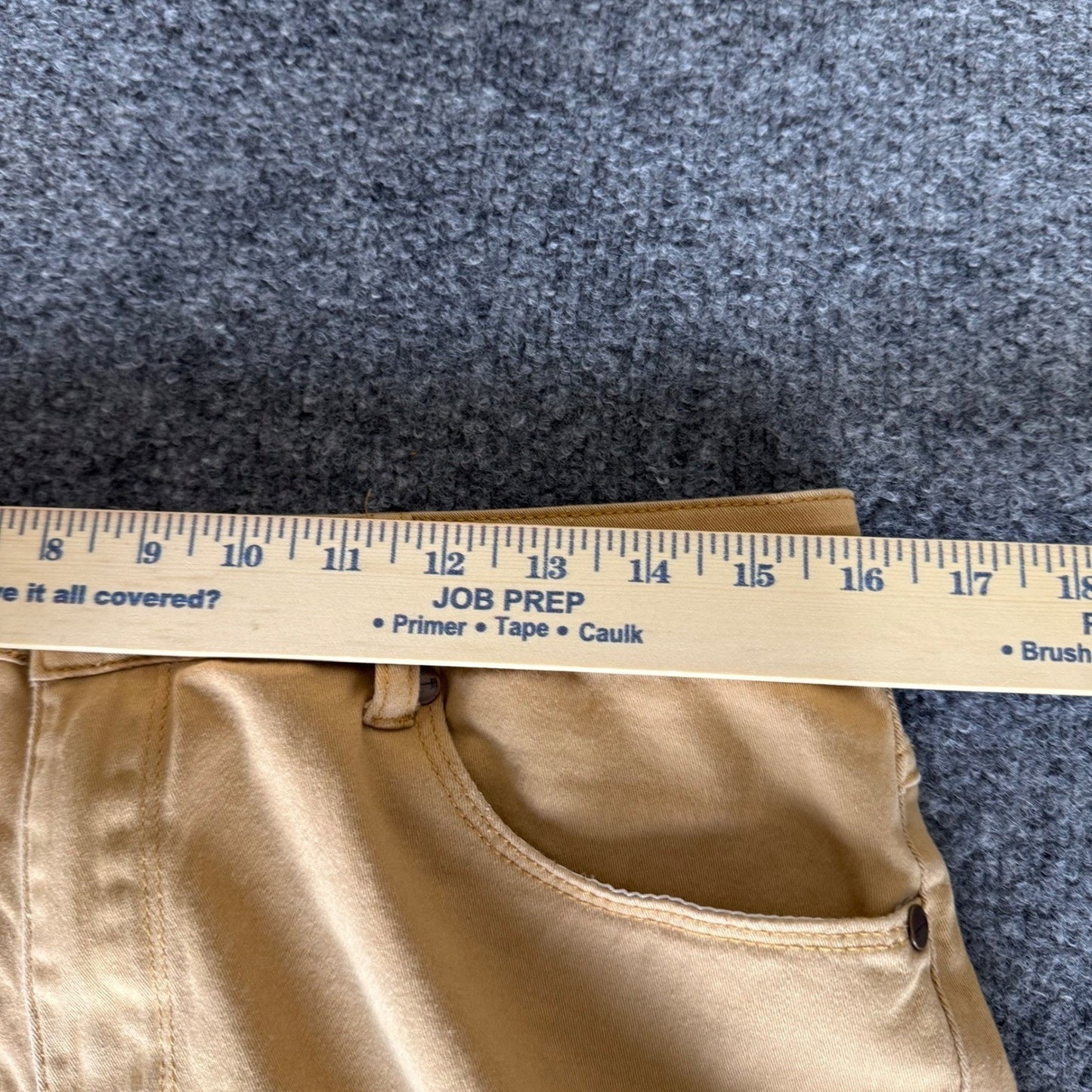 Barbell Apparel Pants Mens 32x32 Beige Chino Straight Leg Casual Stretch Fit