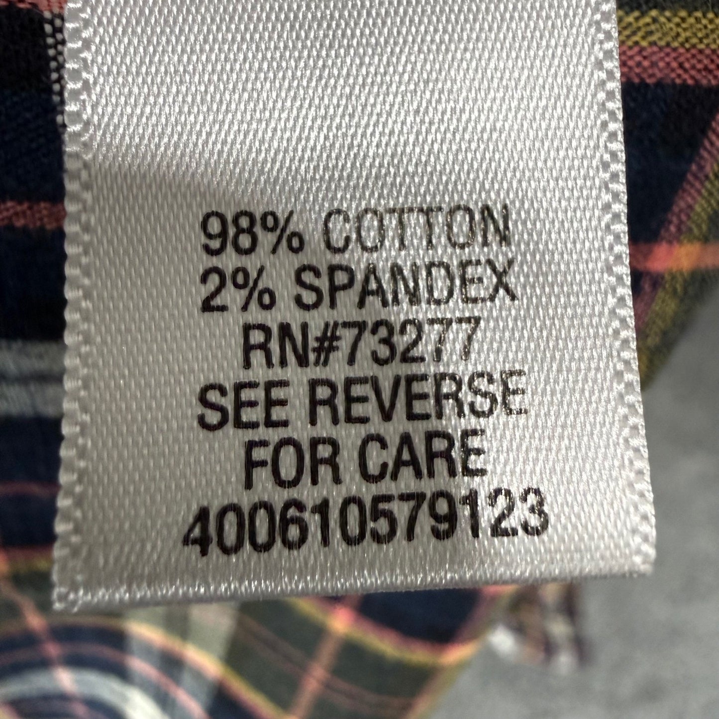 Croft & Barrow Quick Dry Shirt Men XXL Plaid Button Up Long Sleeve Outdoor Trial