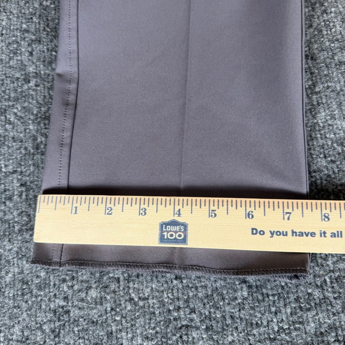 Dunning Golf Pants Men's 32x00 Gray Stretch Performance Dress Casual Trousers