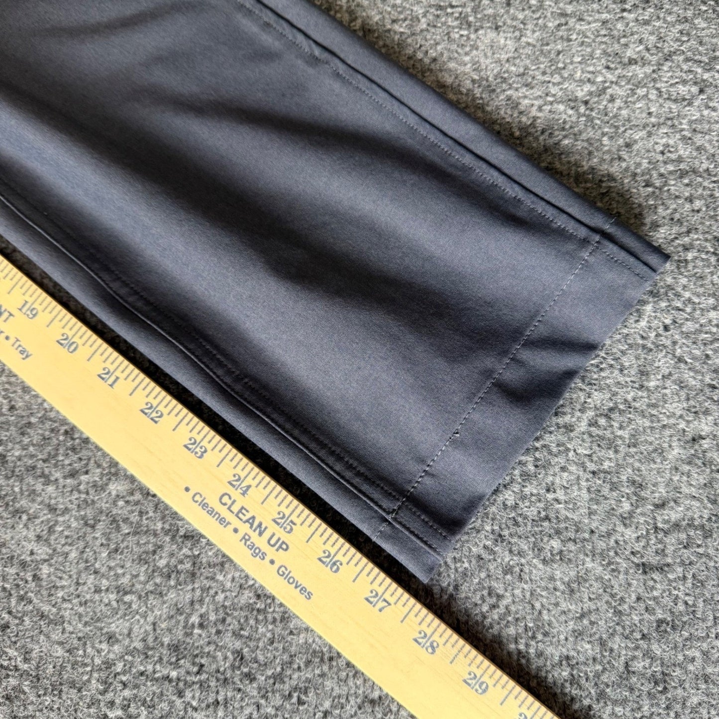 Bluffworks Envoy Pant Mens 29x27.5 Gray Lightweight Casual Work Performance