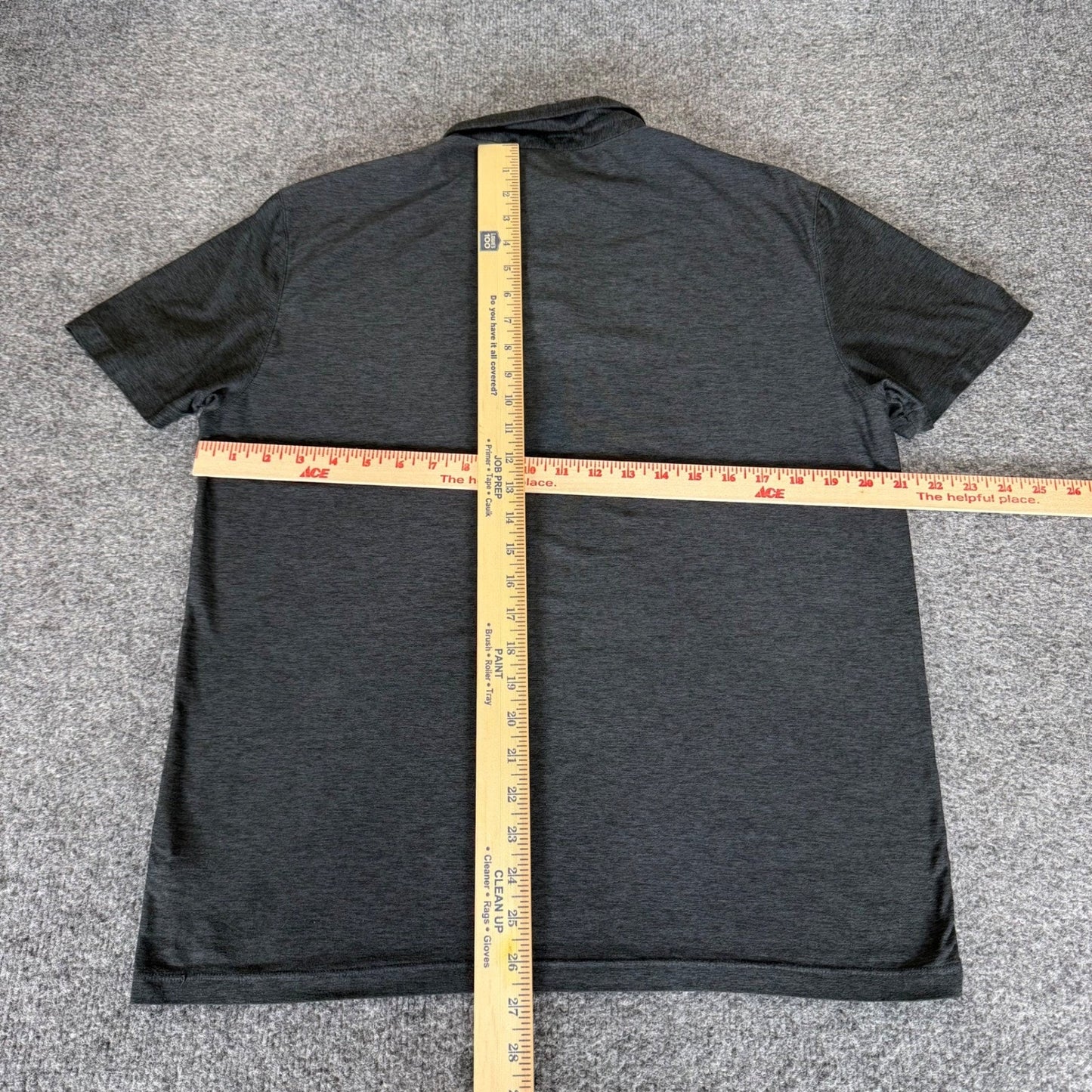 Vuori Strato Tech Polo Shirt Mens Large Short Sleeve Stretch Golf Athletic V188