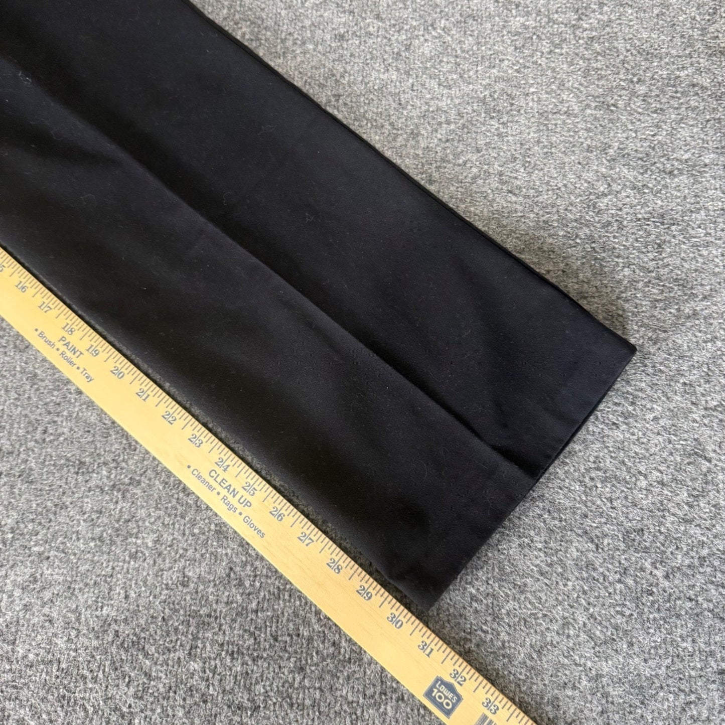 Dockers Mens Easy Khaki D3 Classic Fit Pleated Pants Black 34x30.5 NWT Office
