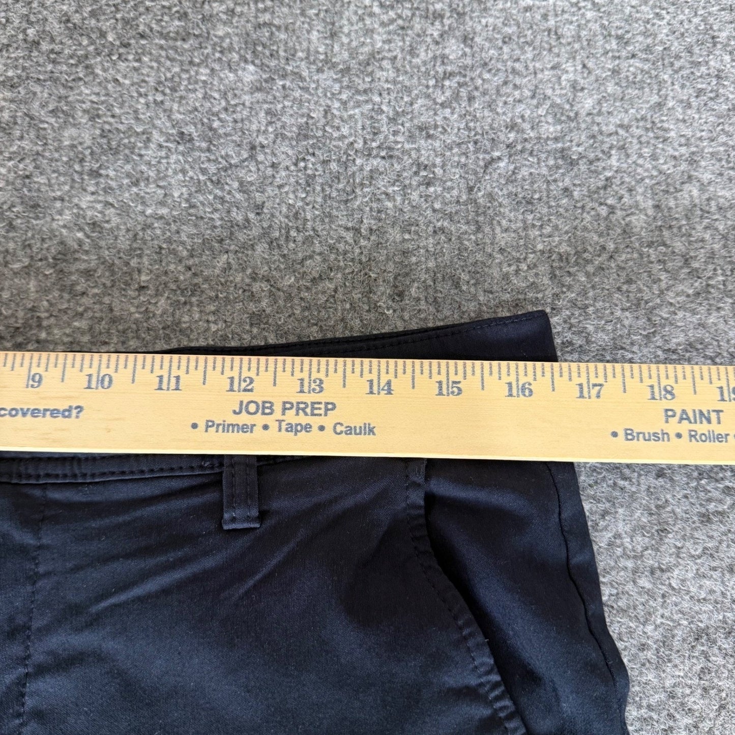 Projek Raw Pants Mens 34 Navy Blue Casual Stretch Slim Straight Everyday Comfort