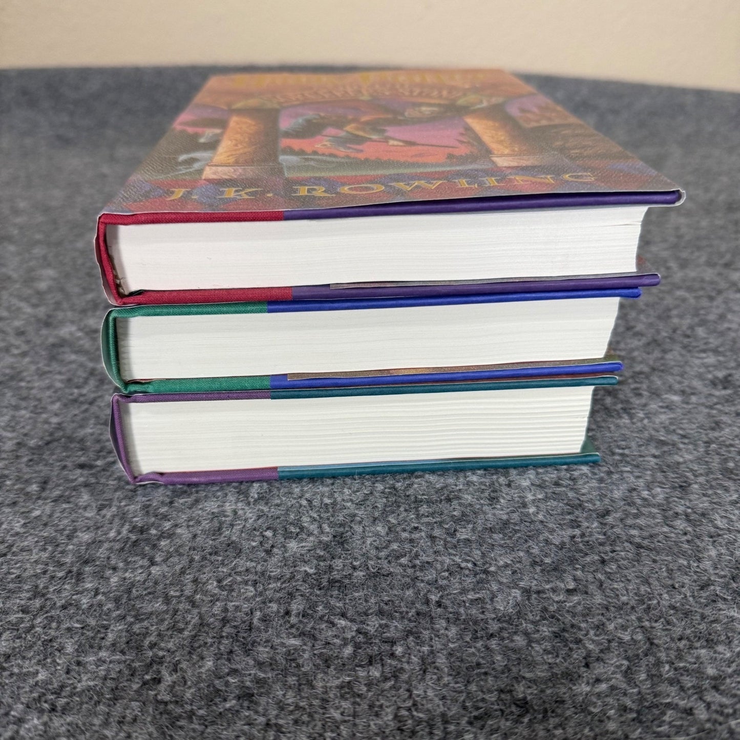 Harry Potter Hardcover Book Set 1-3 J.K. Rowling Fantasy Hogwarts Magic Series